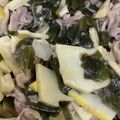 にぼし子's cooksnap of when they made わかめと筍のポン酢炒め.