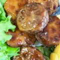 3shi1no0's cooksnap of when they made 豚ひき肉でレンコンはさみ焼き.