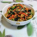 KBBキッチン☆'s cooksnap of when they made うちの味♤ひじきほうれん草ごまドレサラダ.