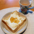 ナピト's cooksnap of when they made おひとりさまのレアチーズ風トースト.