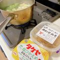 ぶたぶた☆こぶた's cooksnap of when they made 小松菜と油揚げと豆腐の味噌汁.