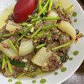 コロどろっぷ's cooksnap of when they made ✿とろとろ♡かぶの挽肉あんかけ丼✿.
