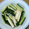 みぃくんのママ's cooksnap of when they made 簡単美味しい長芋とキュウリの酢の物サラダ.