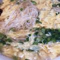 ☆ayami☆26's cooksnap of when they made あったまるぅ☆かきたま卵スープにゅうめん.