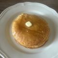 Yokchina's cooksnap of when they made 粉なし♪　オートミールパンケーキ♡.