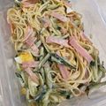 クックD65YA0☆'s cooksnap of when they made ちょっぴり中華なサラスパ～♪＾＾.