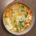 らこぴょん's cooksnap of when they made 白菜鶏むね肉と豆腐と卵のチゲ鍋ダイエット.