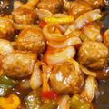 pika3's cooksnap of when they made 簡単揚げない酢豚風　お弁当に.
