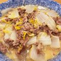 ママメイン！時々子供's cooksnap of when they made みそバターが絶品！白菜と豚バラのさっと煮.