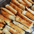 さらさんレシピ's cooksnap of when they made 超簡単　餃子の皮でチーズスティック.