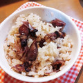 お山のエイ's cooksnap of when they made ほたるいかのおこわ.