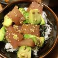 maruko1975's cooksnap of when they made 【簡単】切って混ぜて漬けるだけ！ポキ丼！.