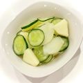 悠LOVE航's cooksnap of when they made りんごとじゃが芋・きゅうりの酢の物♪.