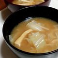 チコリママ's cooksnap of when they made 春キャベツの味噌汁.