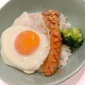 悠LOVE航's cooksnap of when they made 納豆ウインナーごはん♬時短丼♥簡単朝食.