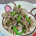 波羅夷さん's cooksnap of when they made 絹さやと豚バラ*ポン酢柚子胡椒炒め*.