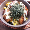 ふか谷's cooksnap of when they made 鶏からマヨ丼☆残った唐揚げリメイクにも♬.