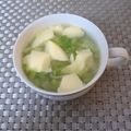 スタイリッシュママ's cooksnap of when they made 卵豆腐とキャベツの簡単スープ☆.