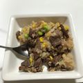 野鳥倶楽部's cooksnap of when they made ☆ペッパーランチ風 焼肉ライス♪.