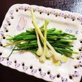 milestone★'s cooksnap of when they made 野草を食べる☆ノビルの素揚げ.