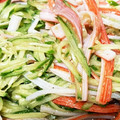 クッキングクック's cooksnap of when they made かにかまときゅうりの中華風サラダ.