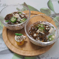 みかかめ's cooksnap of when they made オクラ&えのき&もずくの酢の物.