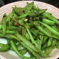 Remtan's cooksnap of when they made さやいんげんと挽肉の豆鼓炒め.