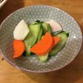 Remtan's cooksnap of when they made ホエーで浅漬け.