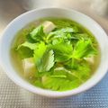 azbjbn's cooksnap of when they made ＊三つ葉香る♪豆腐のお吸い物＊.