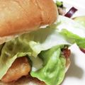 キャラメグ♪'s cooksnap of when they made ☆本物？？☆チャイニーズチキンバーガー.