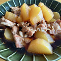 夢羽丼's cooksnap of when they made 炊飯器で簡単！大根と豚の煮物.