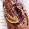 涼介mama's cooksnap of when they made 焼くまで5分！バナナショコラケーキ♪.