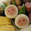 ぶるーぽぴー's cooksnap of when they made 弁当にチクワとウインナーで笑顔たくさん☆.