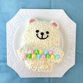 はぁる♪'s cooksnap of when they made 3D立体＊チョコのクマちゃんケーキ♪.