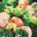 00kryas00's cooksnap of when they made 冷凍海老とブロッコリーと卵のバター炒め.