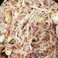 ママメイン！時々子供's cooksnap of when they made ゴマ油香る☆シンプル焼きうどん.