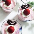 こわに's cooksnap of when they made 30分で★簡単キュートな苺ムース♪.