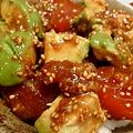 ringo19's cooksnap of when they made ◆マグロとアボカドのユッケ風サラダ◆.