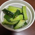 クックH86AFM☆'s cooksnap of when they made お箸が止まらないキュウリの中華和え.