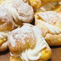 ごしゅ子's cooksnap of when they made 米粉で作るシュークリーム。.