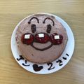 aki0114's cooksnap of when they made 2歳バースデーケーキ☆アンパンマン☆簡単.
