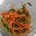 まゆみきママ's cooksnap of when they made 豆苗と人参の簡単ナムル.
