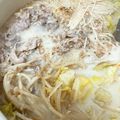 もえにゃむ's cooksnap of when they made 簡単！激ウマ！豚バラ白菜とんこつ醤油鍋♪.