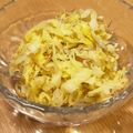 ねみねみ's cooksnap of when they made もりもり湯通しキャベツとしらすのサラダ.