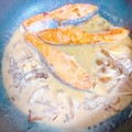 プー♡'s cooksnap of when they made 簡単！銀鮭のクリーム煮☆生クリーム不要.