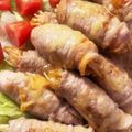sacching's cooksnap of when they made 白菜キムチとエノキの豚肉巻き.