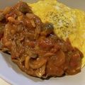 とよすみもも♪'s cooksnap of when they made トマト缶で簡単♡ルウ不要のハヤシライス.