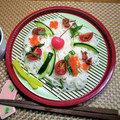 ルチアーノ★★★'s cooksnap of when they made 夏野菜と梅のさっぱり冷麦♬.