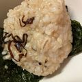 きゃろぽて's cooksnap of when they made 美味しい塩昆布おにぎり^_^.