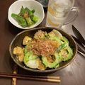 かまん's cooksnap of when they made ゴーヤチャンプルー.